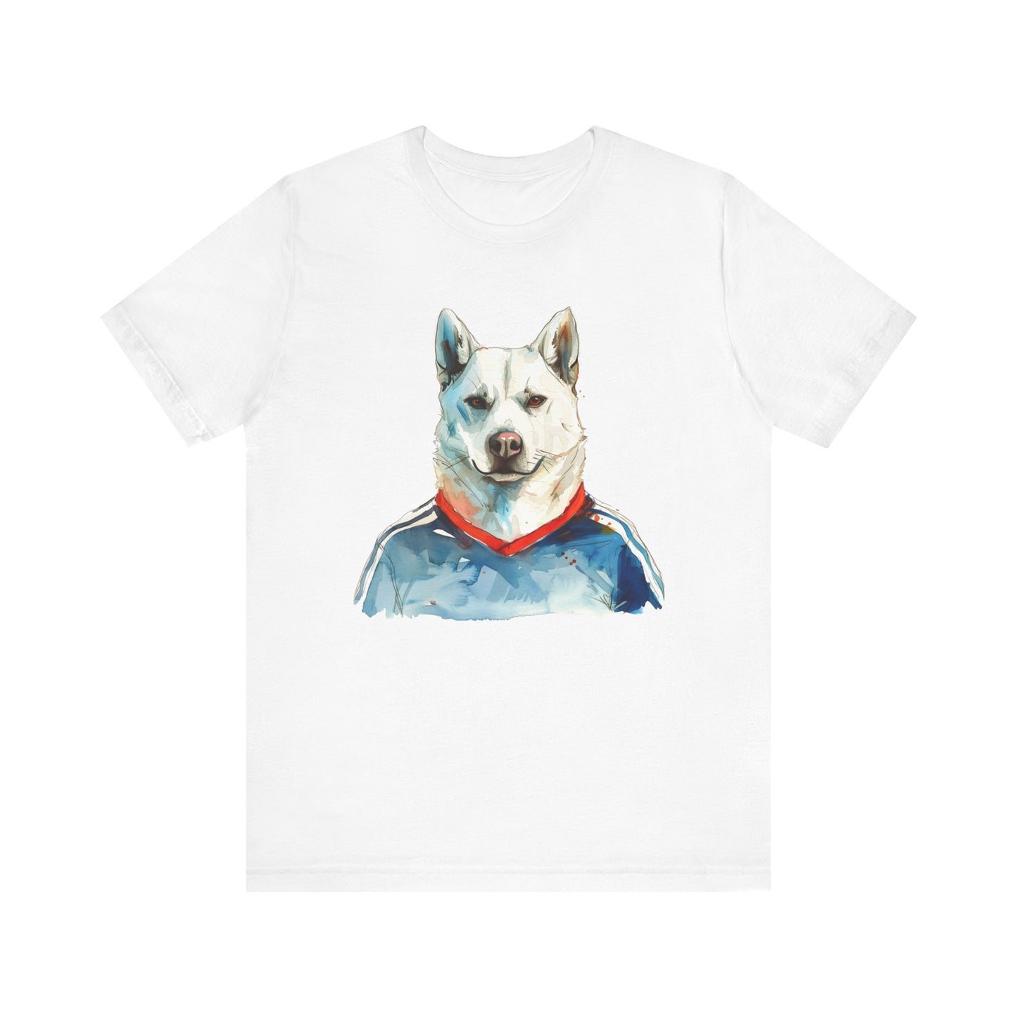 Unisex T-Shirt Fußball Fan Wuffis I EM 2024 I Slowakischer Hirtenhund I Team Slowakei