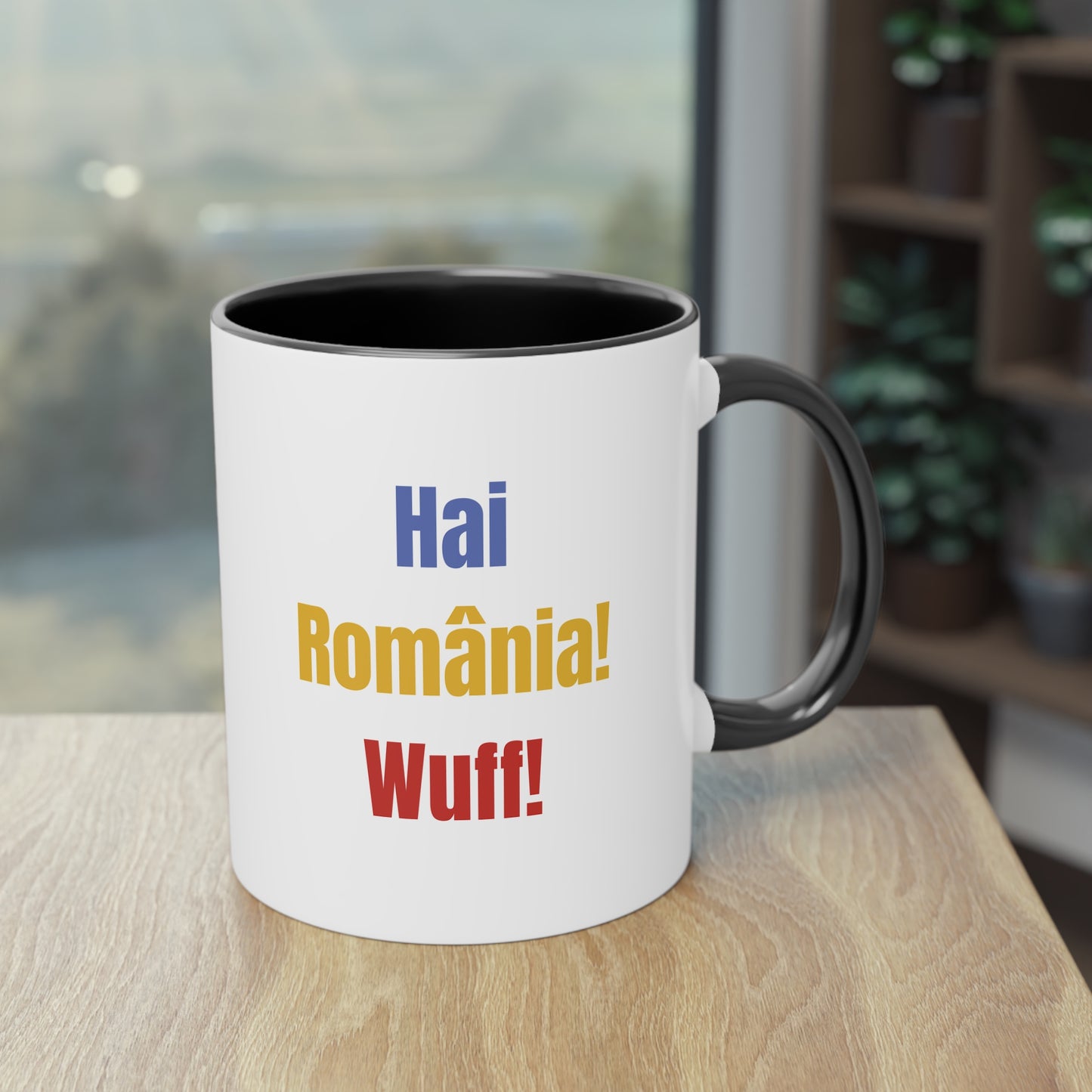 Hunde Tasse Fußball Fan Wuffis I EM 2024 I Ciobanesc Romanesc Carpatin I Team Rumänien