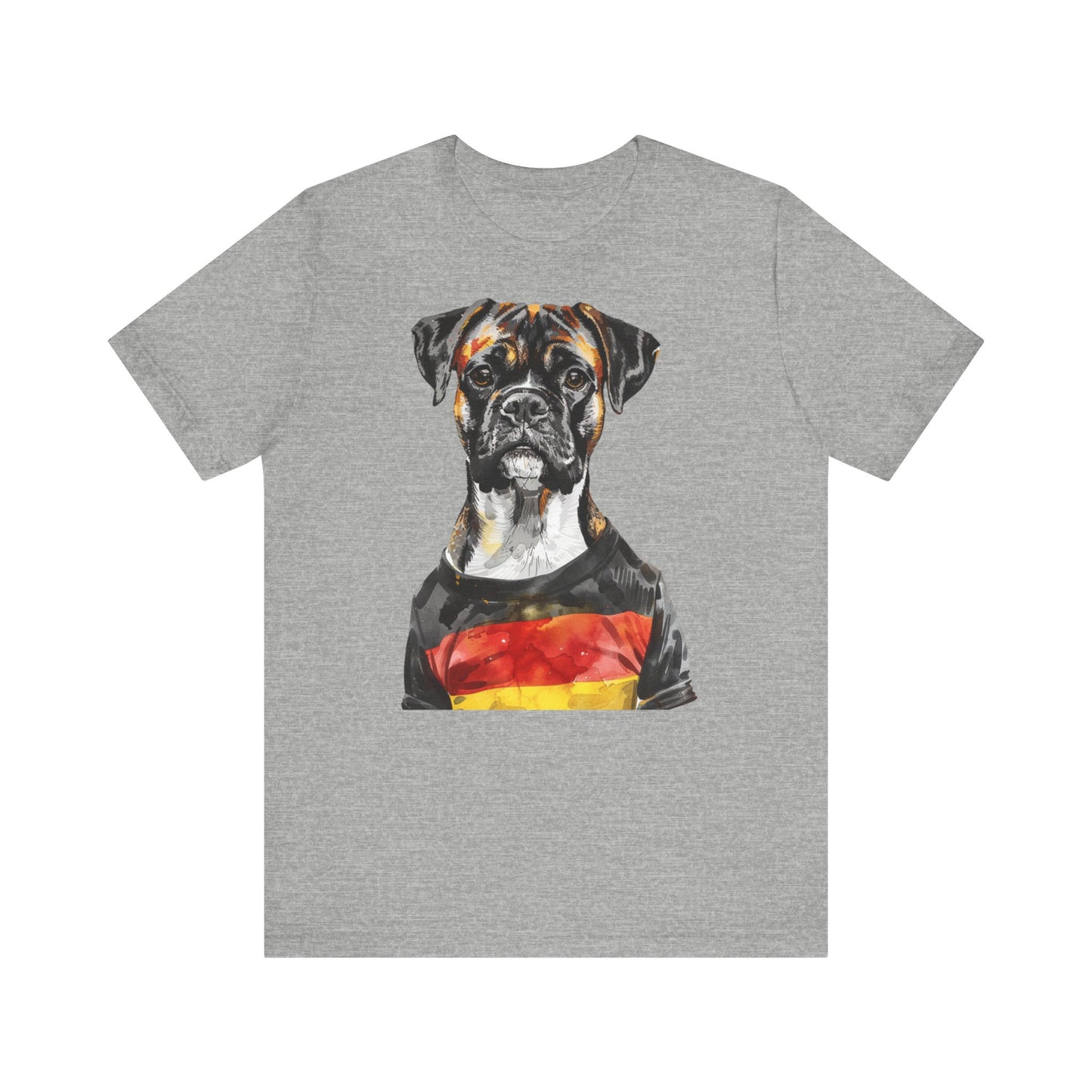 Unisex T-Shirt Fußball Fan Wuffis I EM 2024 I Boxer  I Team Deutschland