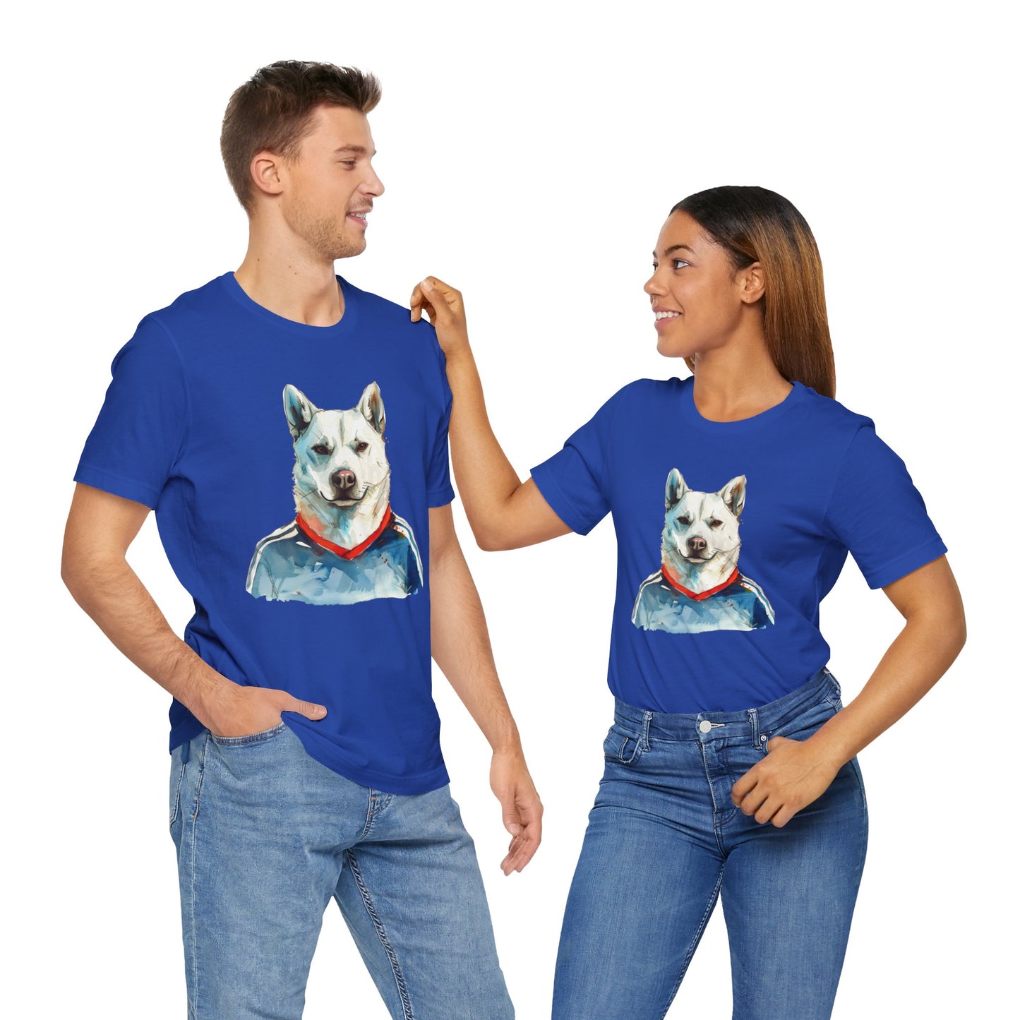 Unisex T-Shirt Fußball Fan Wuffis I EM 2024 I Slowakischer Hirtenhund I Team Slowakei