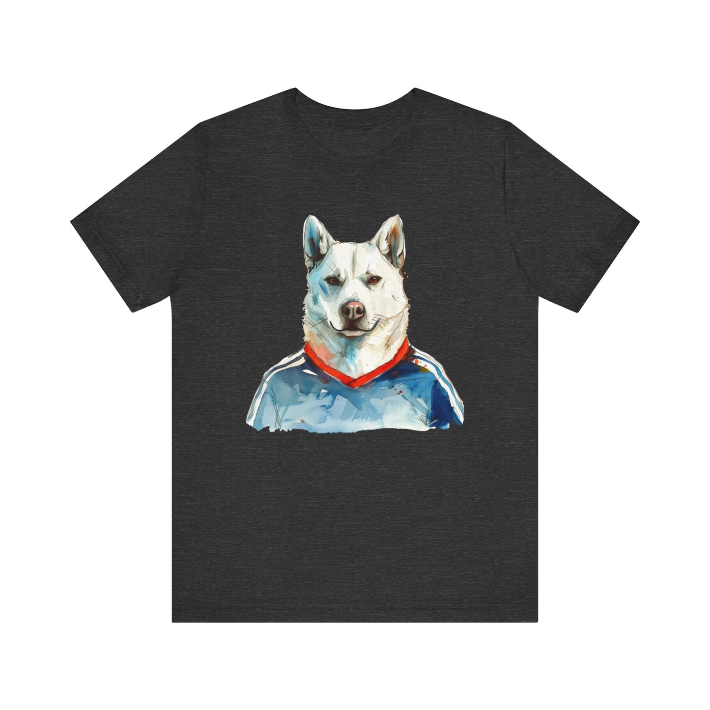 Unisex T-Shirt Fußball Fan Wuffis I EM 2024 I Slowakischer Hirtenhund I Team Slowakei