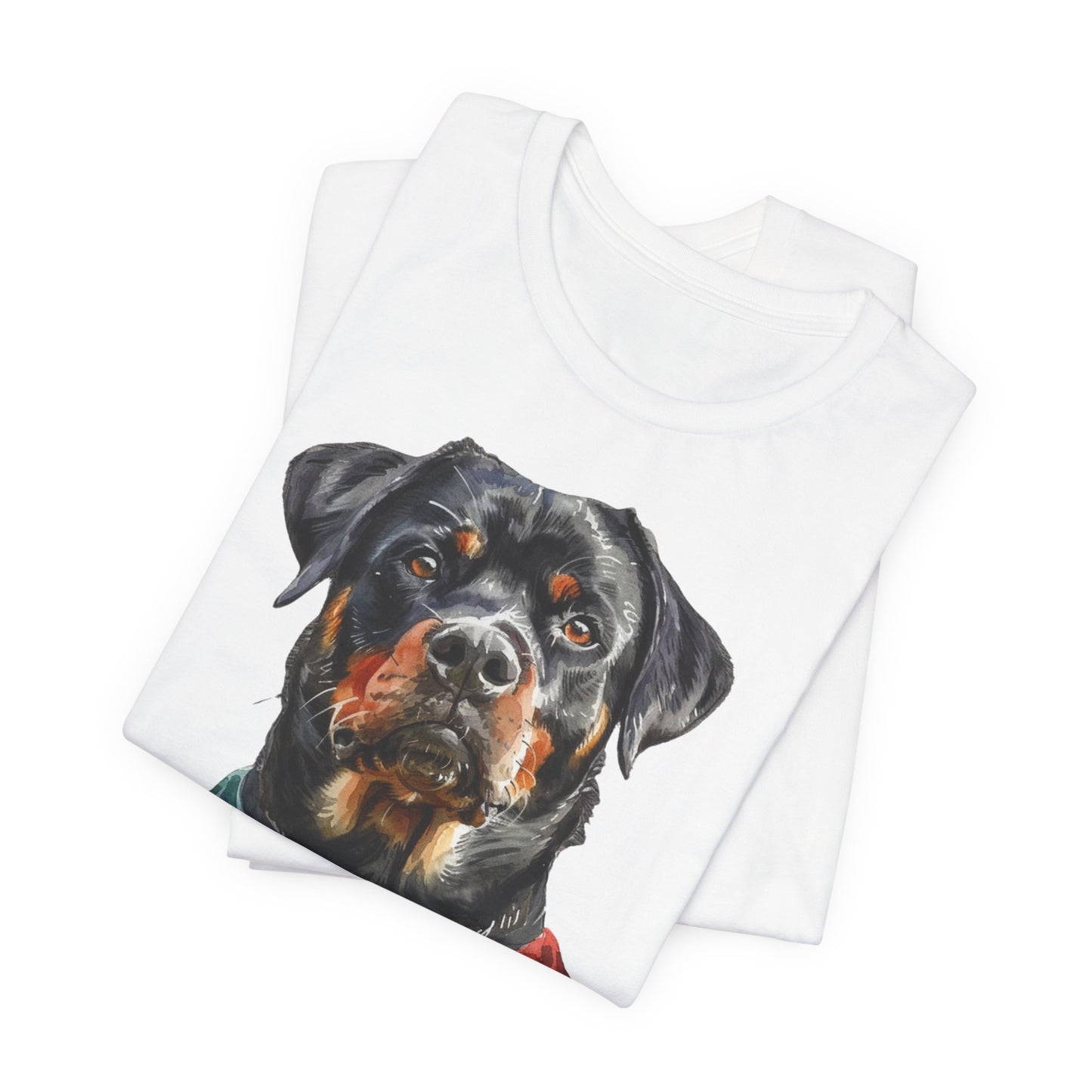 Unisex T-Shirt Fußball Fan Wuffis I EM 2024 I Rottweiler I Team Italien