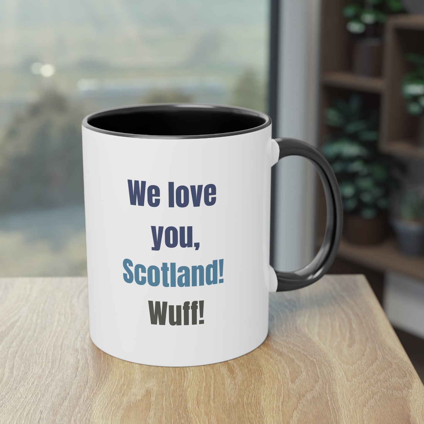 Hunde Tasse Fußball Fan Wuffis I EM 2024 I Scottish Terrier I Team Schottland