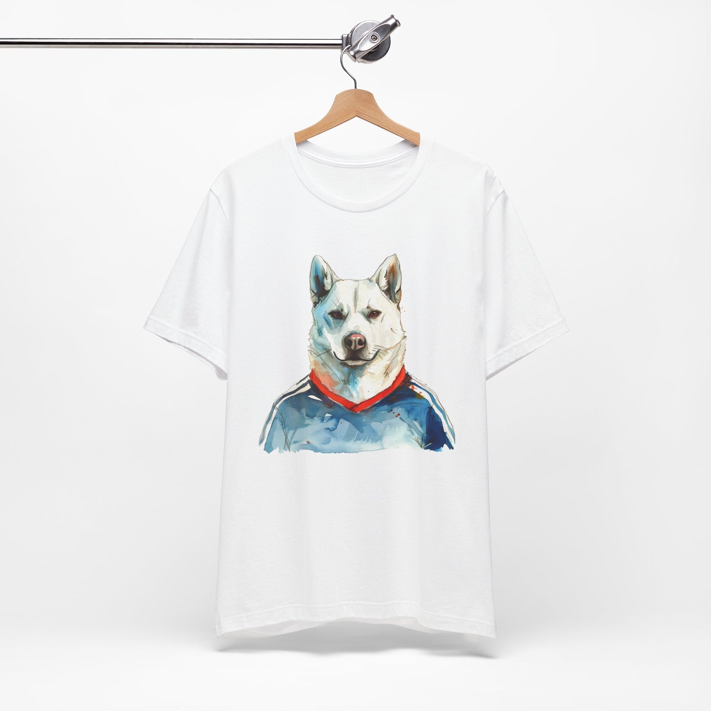 T Shirt zur EM mit Hund im Slowakei Fußball Trikot