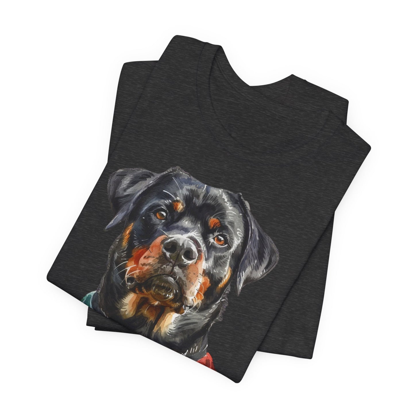 Unisex T-Shirt Fußball Fan Wuffis I EM 2024 I Rottweiler I Team Italien