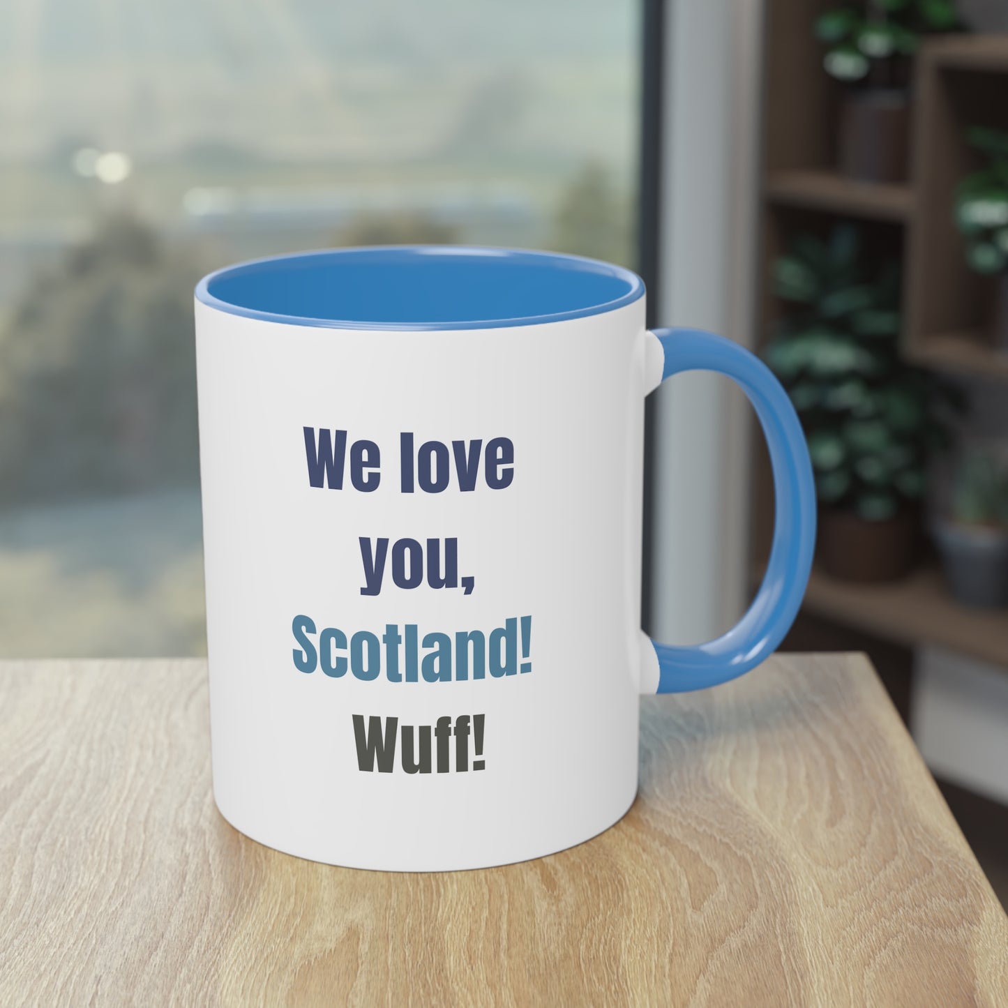 Hunde Tasse Fußball Fan Wuffis I EM 2024 I Scottish Terrier I Team Schottland