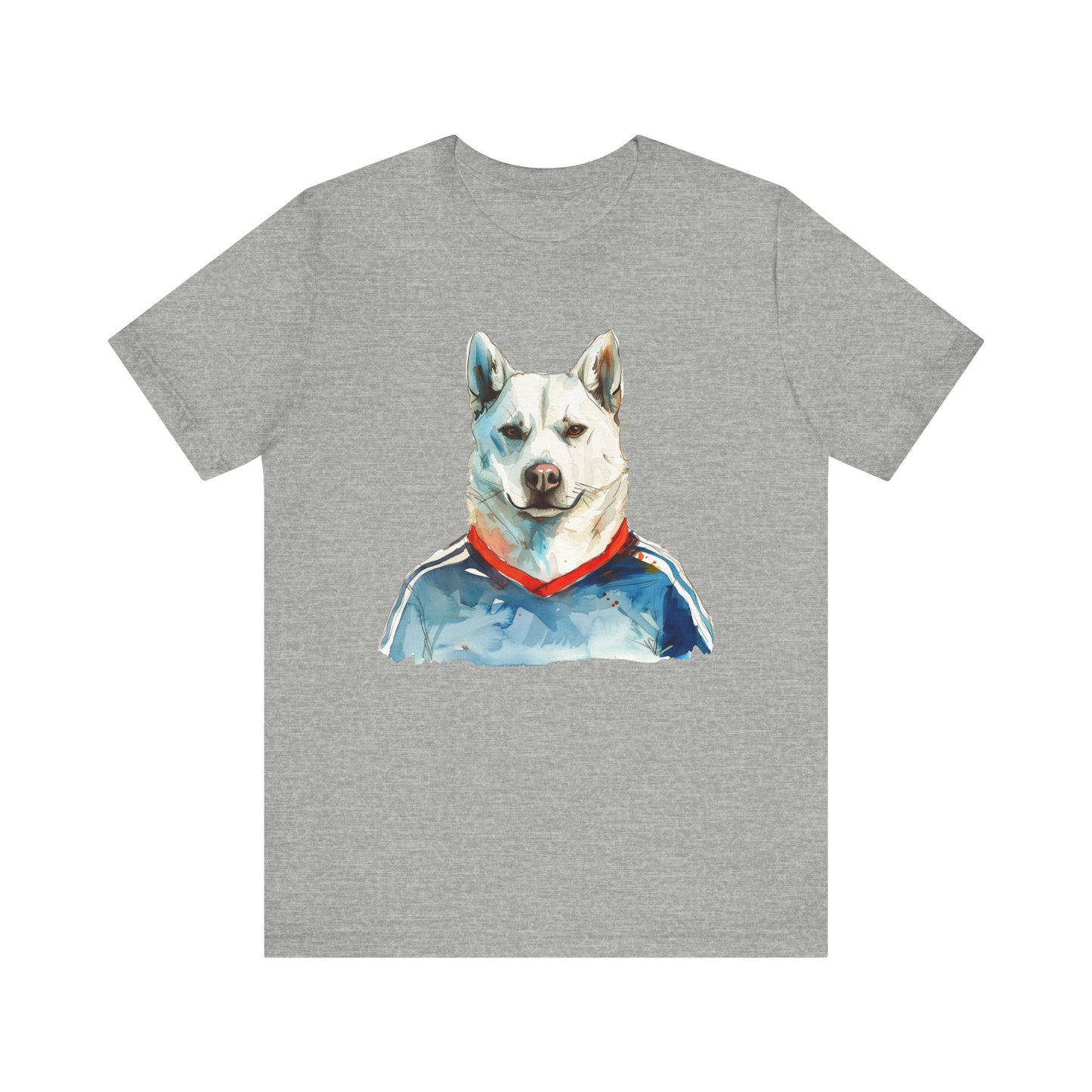 Unisex T-Shirt Fußball Fan Wuffis I EM 2024 I Slowakischer Hirtenhund I Team Slowakei