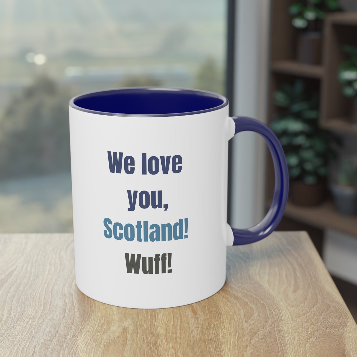 Hunde Tasse Fußball Fan Wuffis I EM 2024 I Scottish Terrier I Team Schottland