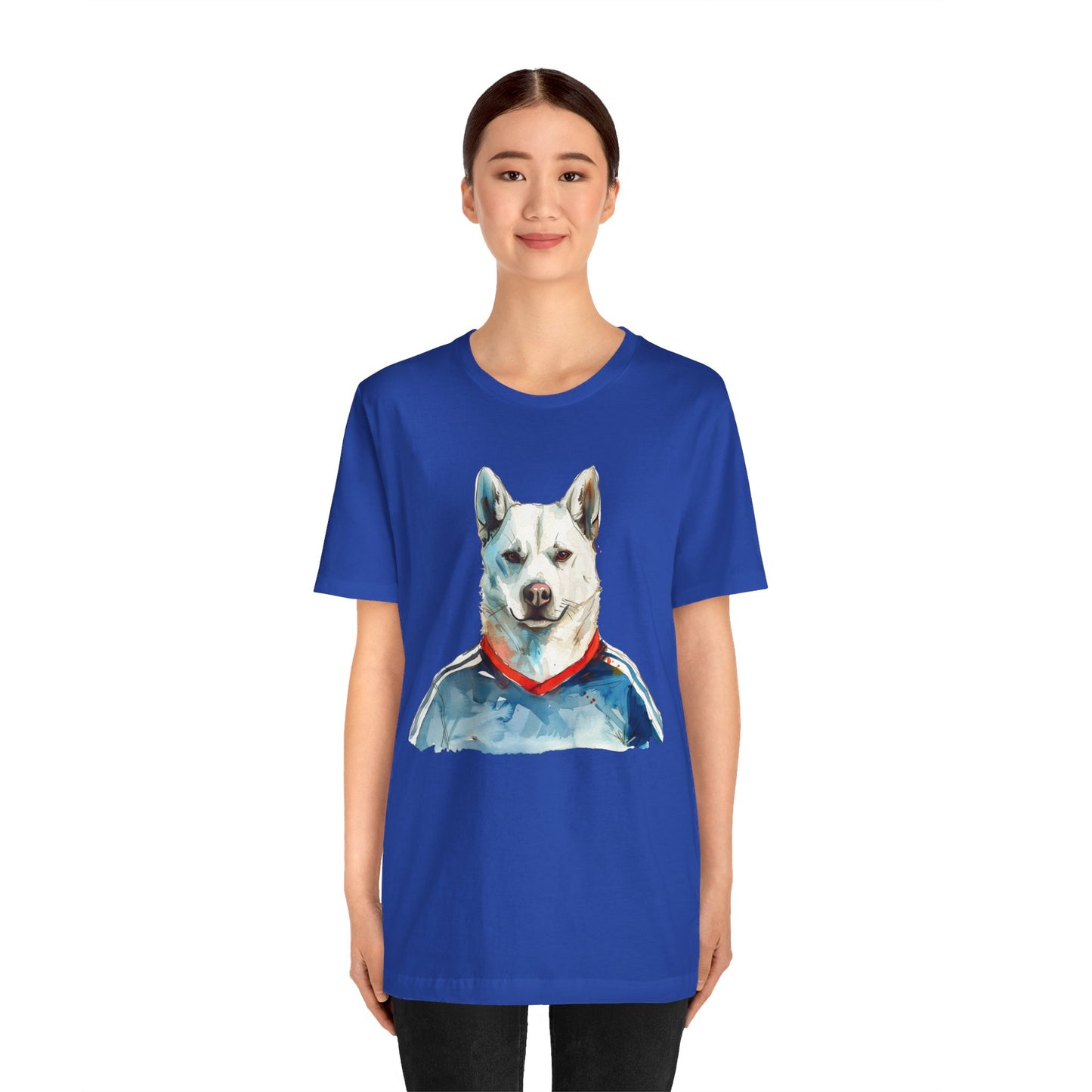 Unisex T-Shirt Fußball Fan Wuffis I EM 2024 I Slowakischer Hirtenhund I Team Slowakei