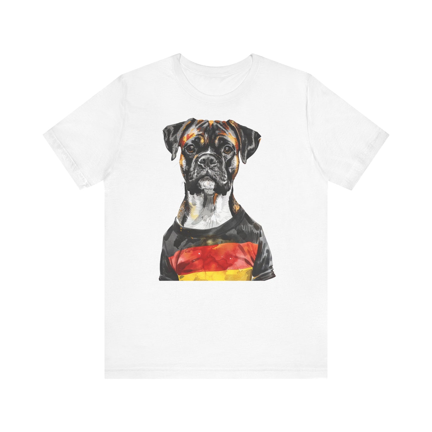 Unisex T-Shirt Fußball Fan Wuffis I EM 2024 I Boxer  I Team Deutschland