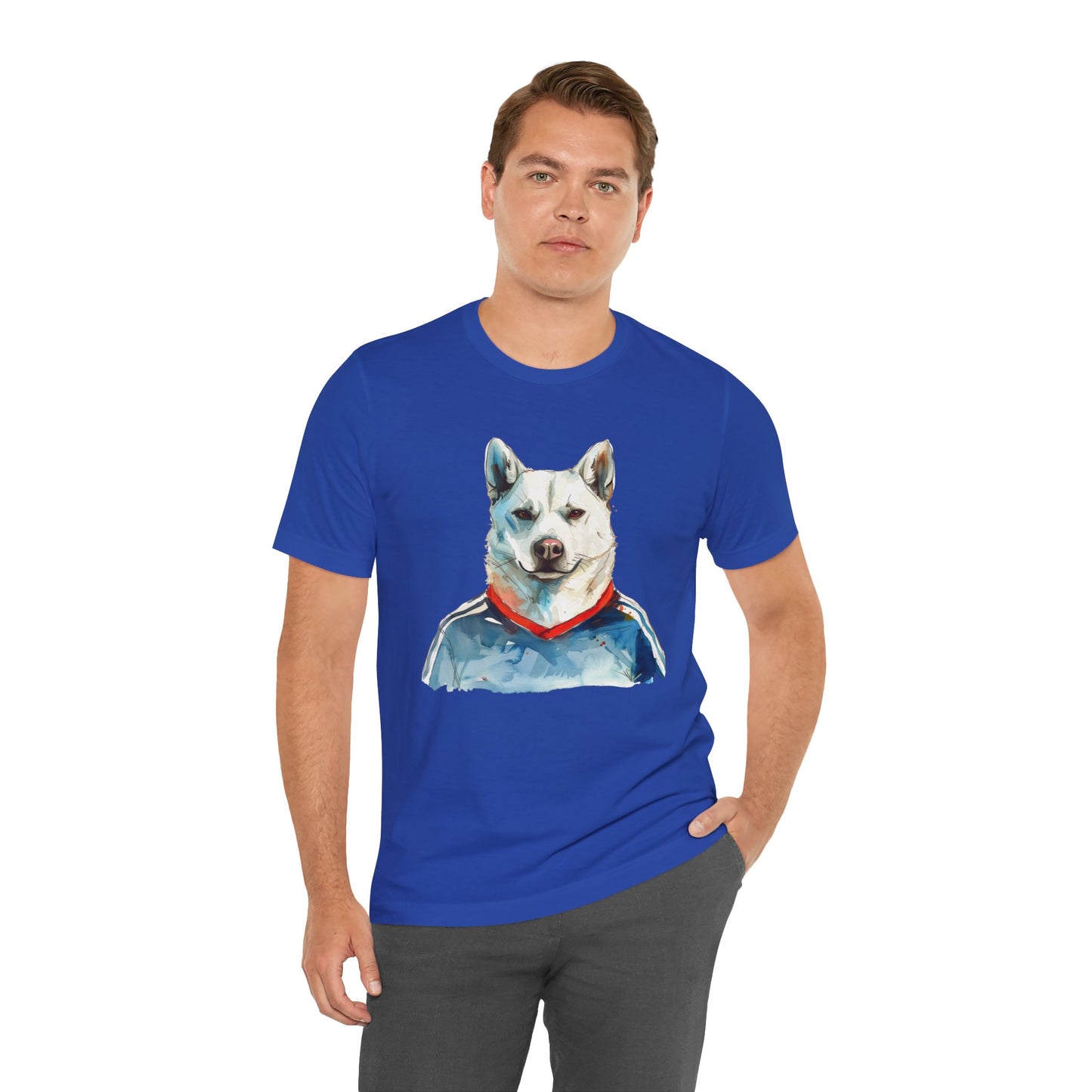 Unisex T-Shirt Fußball Fan Wuffis I EM 2024 I Slowakischer Hirtenhund I Team Slowakei