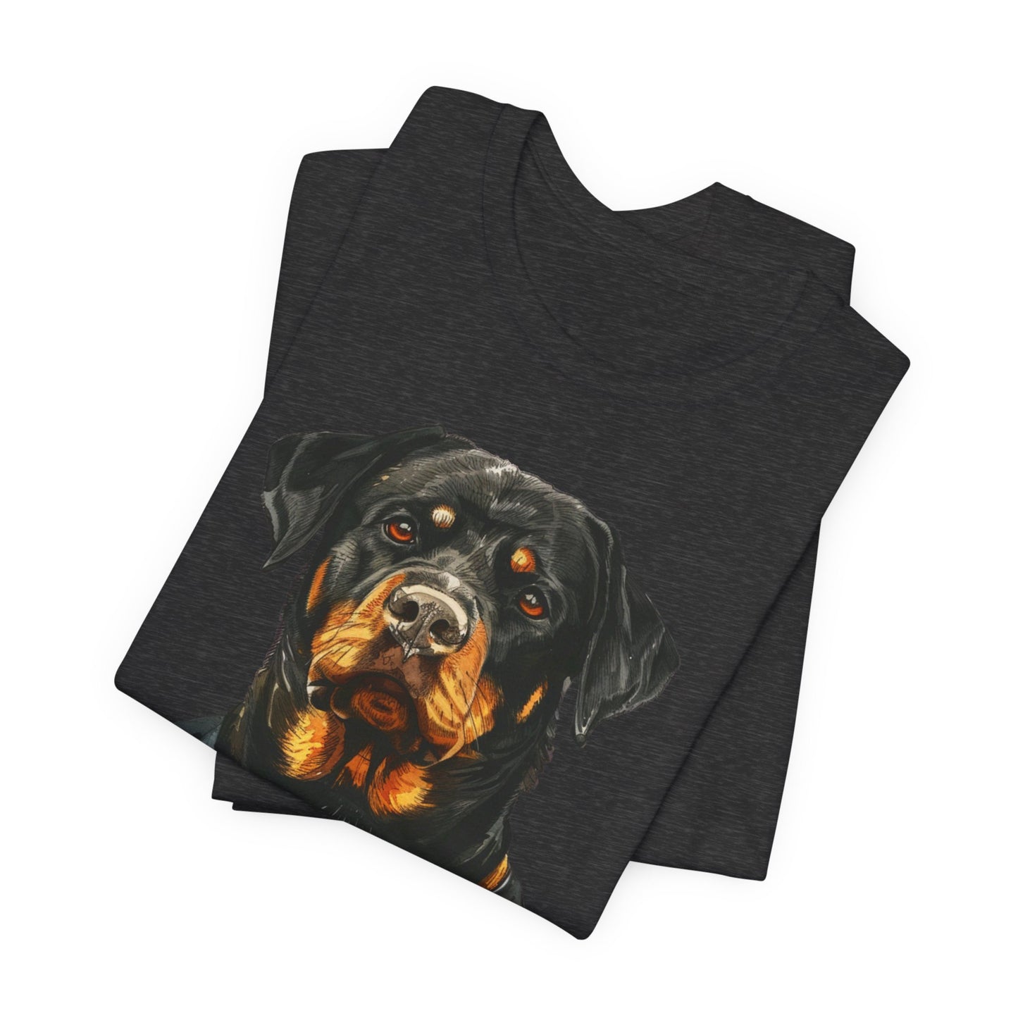 Unisex T-Shirt Fußball Fan Wuffis I EM 2024 I Rottweiler  I Team Deutschland