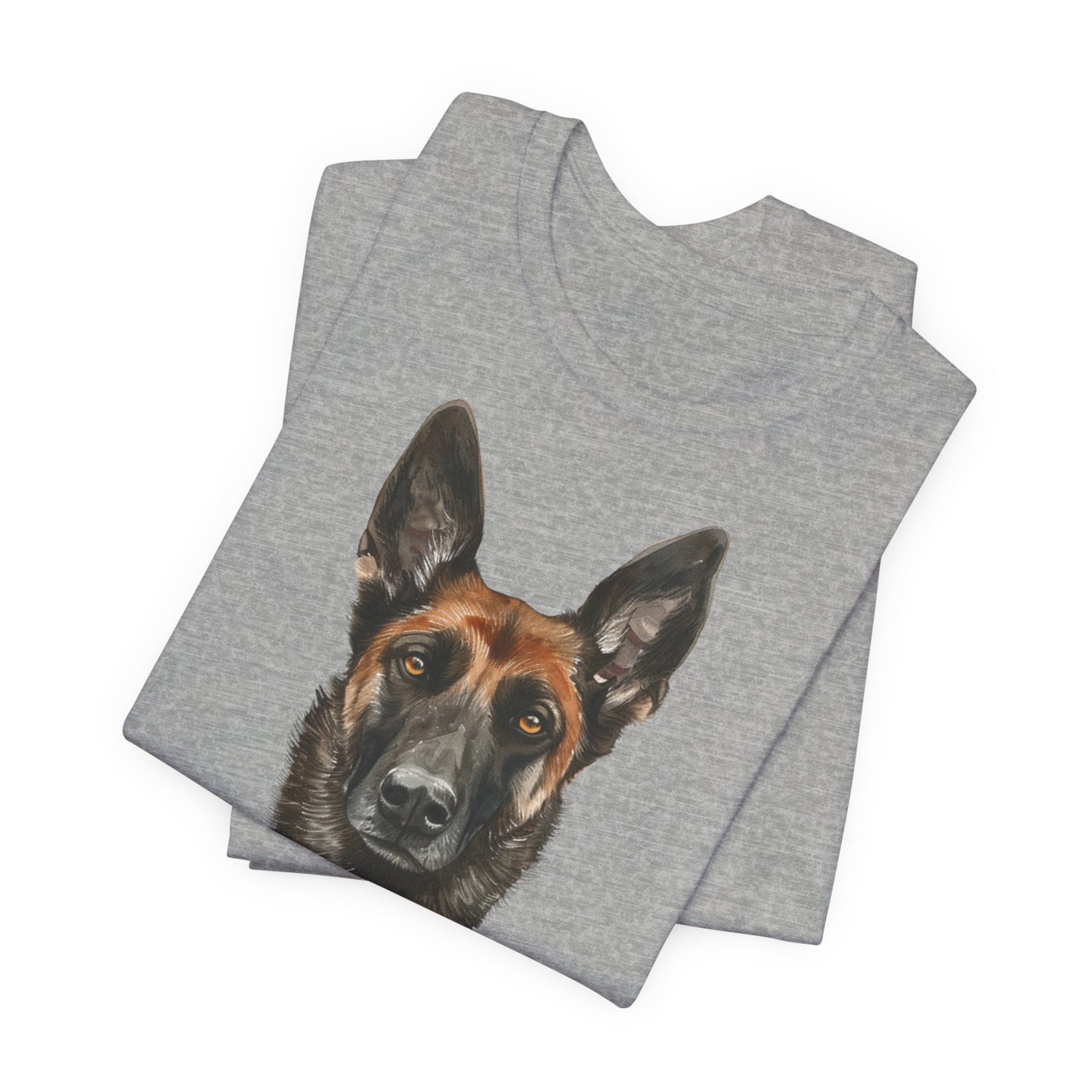 Unisex T-Shirt Fußball Fan Wuffis I EM 2024 I Holländischer Schäferhund I Team Niederlande