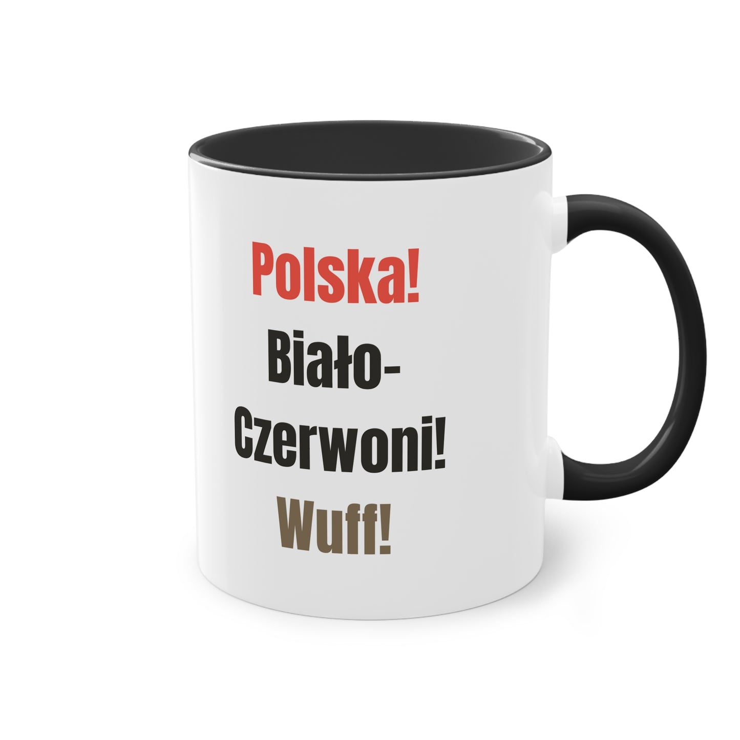 Hunde Tasse Fußball Fan Wuffis I EM 2024 I Polski Owczarek Nizinny I Team Polen