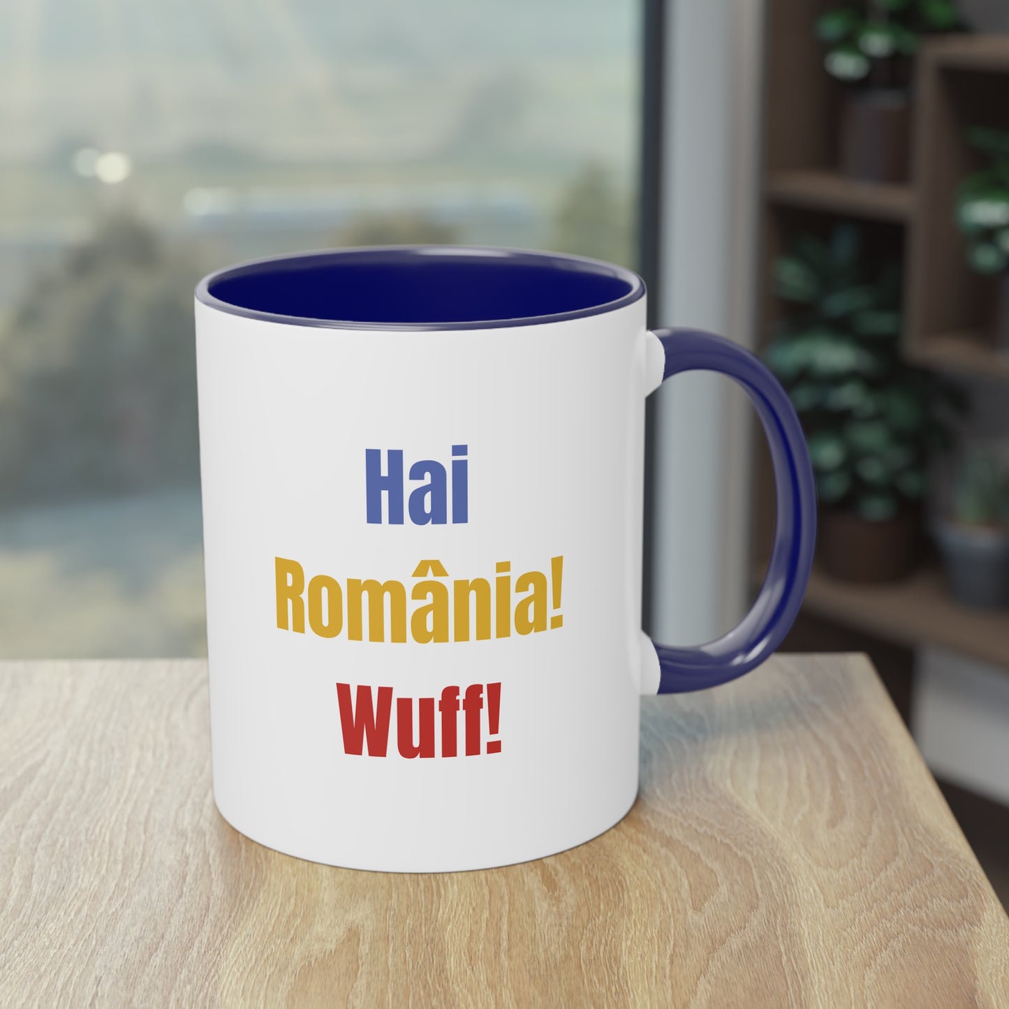 Hunde Tasse Fußball Fan Wuffis I EM 2024 I Ciobanesc Romanesc Carpatin I Team Rumänien