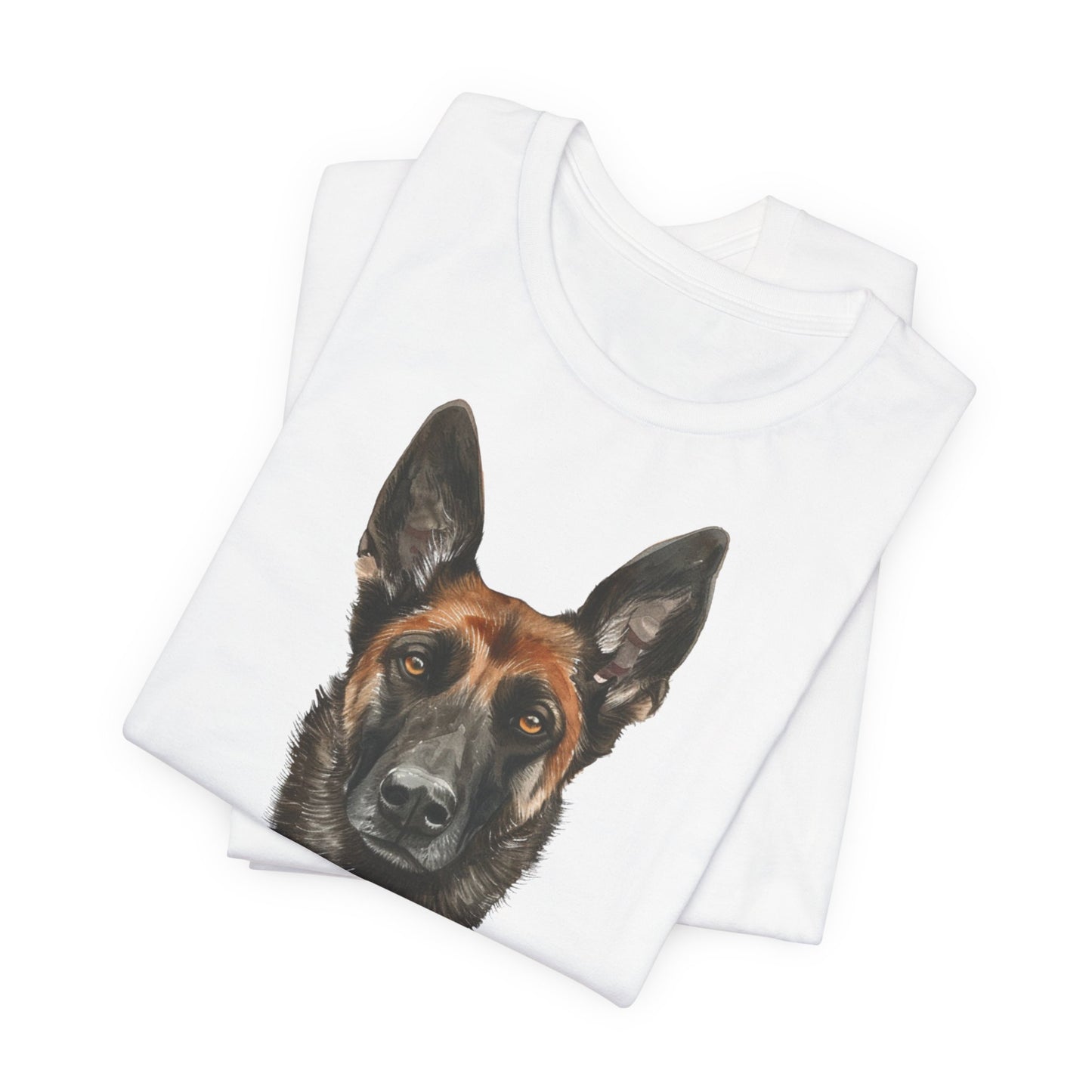 Unisex T-Shirt Fußball Fan Wuffis I EM 2024 I Holländischer Schäferhund I Team Niederlande