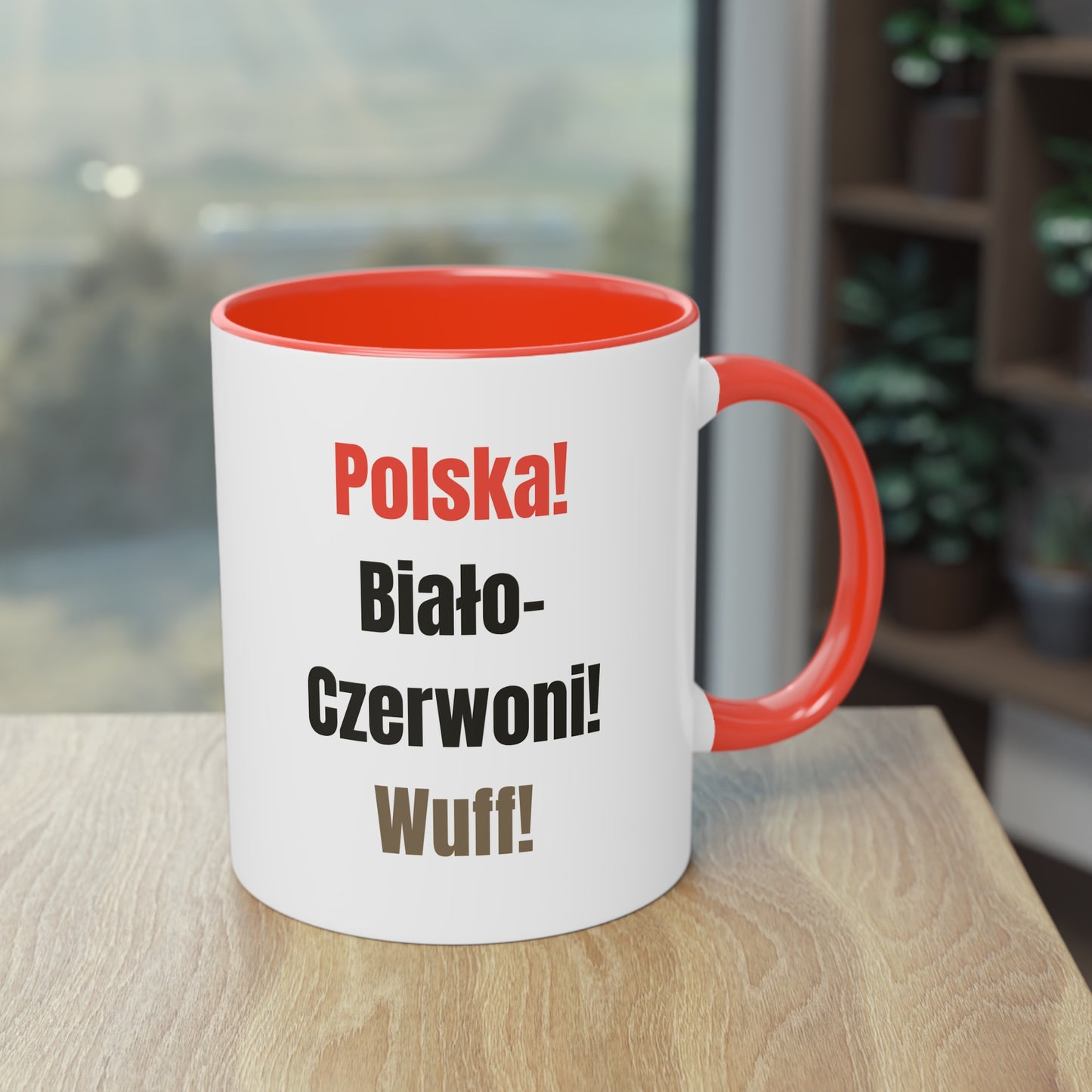 Hunde Tasse Fußball Fan Wuffis I EM 2024 I Polski Owczarek Nizinny I Team Polen