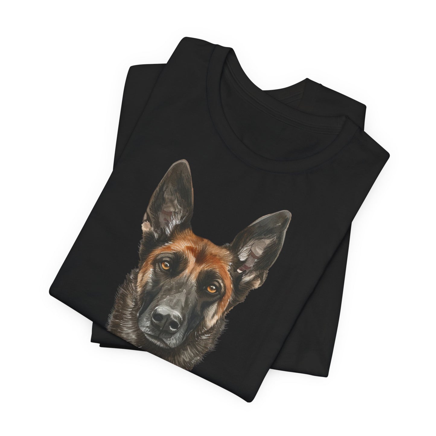 Unisex T-Shirt Fußball Fan Wuffis I EM 2024 I Holländischer Schäferhund I Team Niederlande