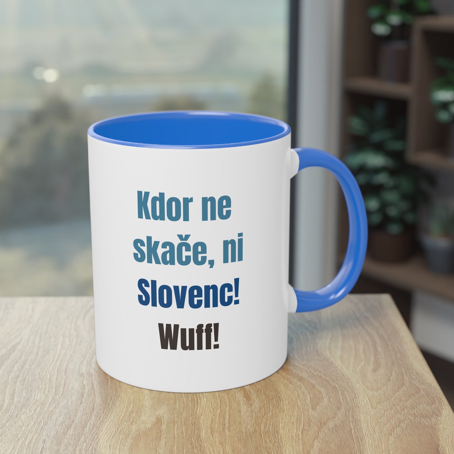 Hunde Tasse Fußball Fan Wuffis I EM 2024 I Slovenski Gorski Brak I Team Slowenien