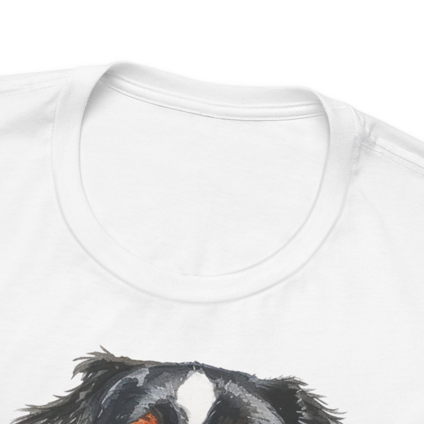 Unisex T-Shirt Fußball Fan Wuffis I EM 2024 I Berner Sennenhund I Team Schweiz