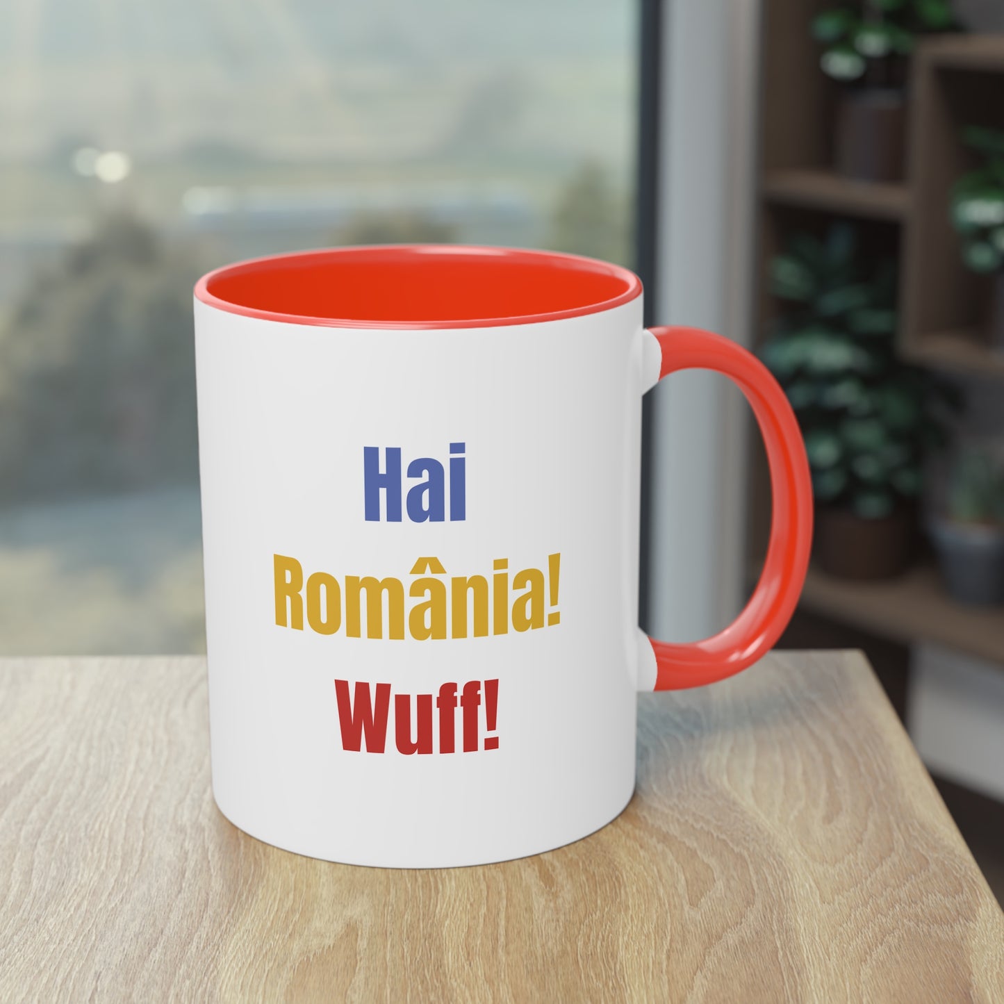 Hunde Tasse Fußball Fan Wuffis I EM 2024 I Ciobanesc Romanesc Carpatin I Team Rumänien